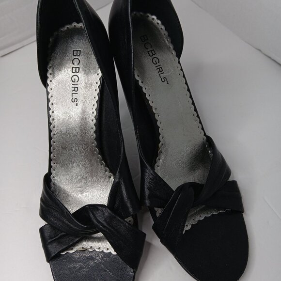 BCBGIRLS Black heels shoes, women shoes - Picture 4 of 5